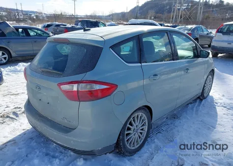 2013 Ford C-Max Hybrid Sel z USA, uszkodzony, nr VIN 1FADP5BU1DL542681